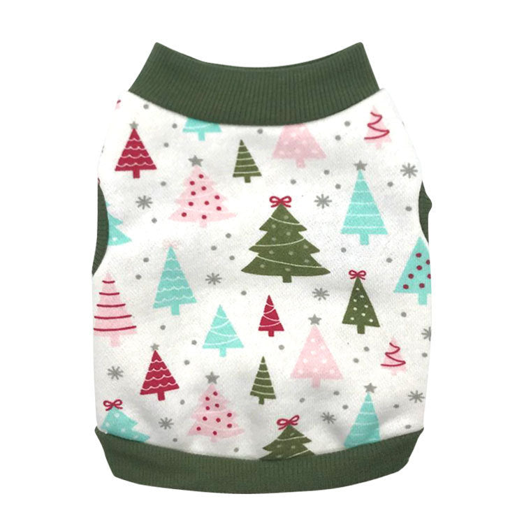 JMT-710410 Festive Fleece Vest for Dogs and Cats - Casual Two-Legged Apparel