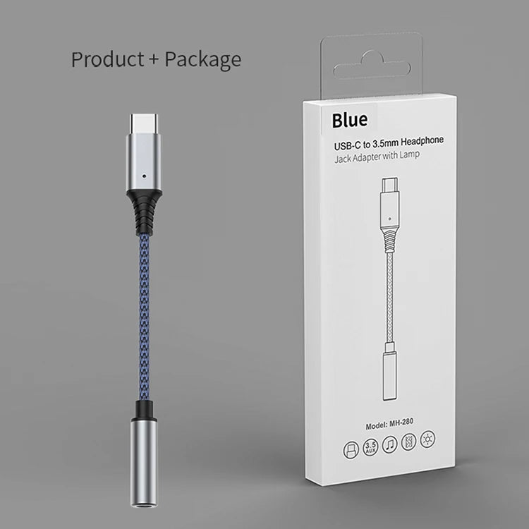 JMT-710602 USB-C to 3.5mm Aux Headphone Jack Adapter for Pixel, Samsung, OnePlus, iPad