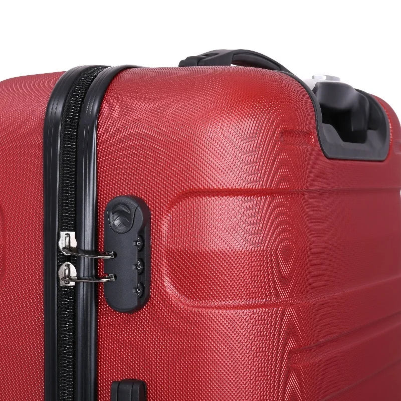 JMT-710666 3-Piece Carry-On Trolley Luggage Set for Travel