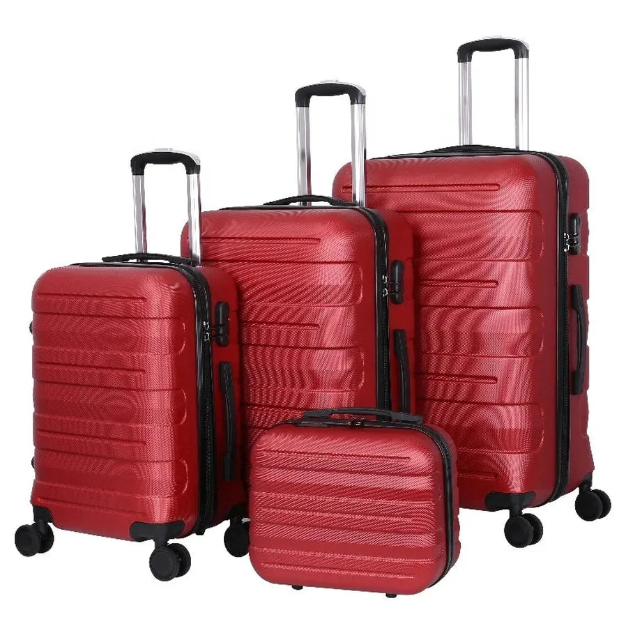 JMT-710666 3-Piece Carry-On Trolley Luggage Set for Travel
