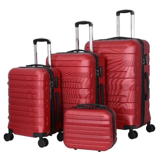 JMT-710666 3-Piece Carry-On Trolley Luggage Set for Travel