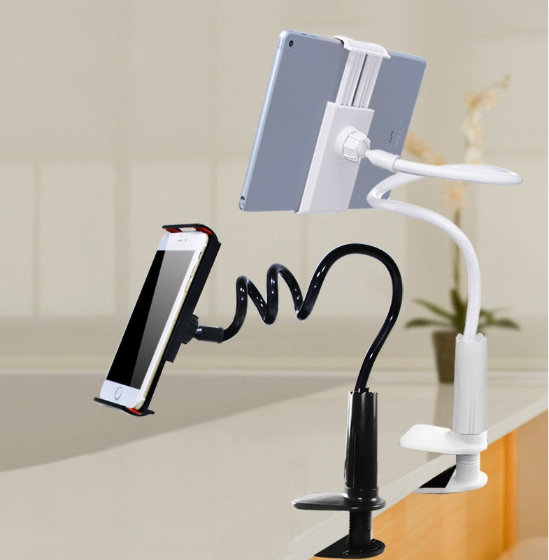 JMT-710794 Adjustable Tablet and Phone Mount Holder for Universal Use - Black & White, 1m & 70cm Options