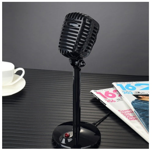 JMT-711114 USB Microphone with Adjustable Stand for Clear Recording, Podcasting, and Streaming