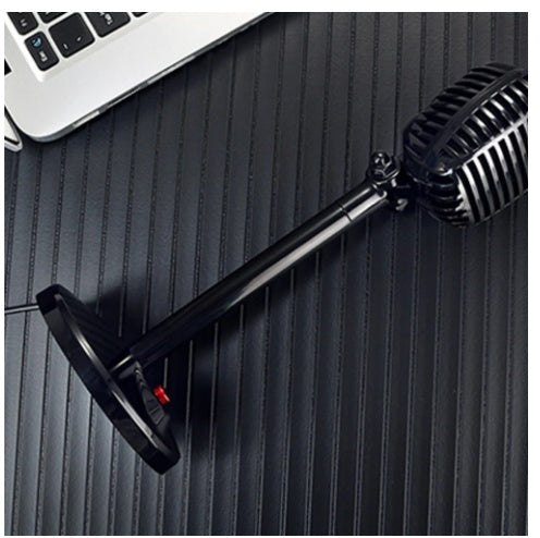 JMT-711114 USB Microphone with Adjustable Stand for Clear Recording, Podcasting, and Streaming