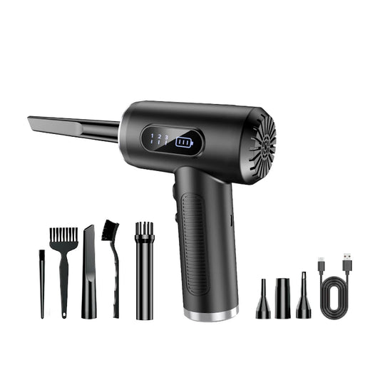 JMT-711242 2-in-1 Smart Jet Turbo Air Blower and Vacuum Cleaner for High-Pressure Cleaning of Cars and Computers