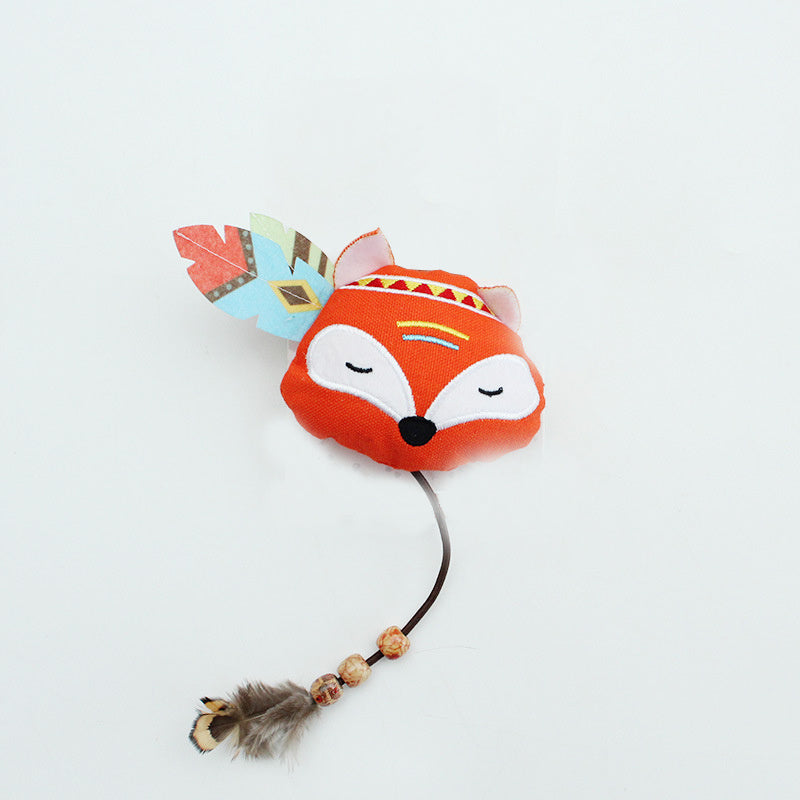 JMT-711754 Durable Catnip Jungle Animal Toys - Interactive Bite-Resistant Kicker Toys for Indoor Cats