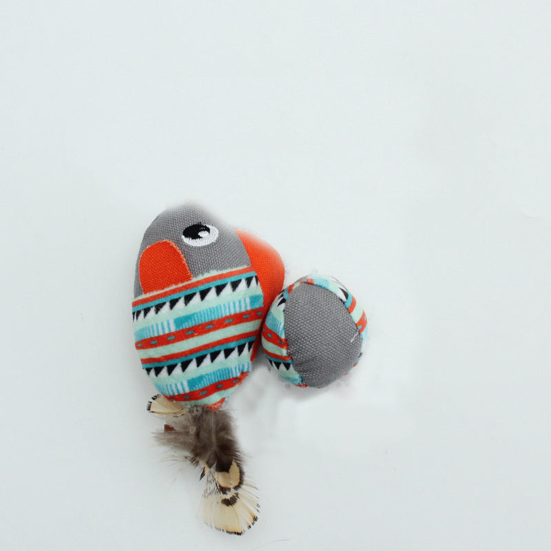 JMT-711754 Durable Catnip Jungle Animal Toys - Interactive Bite-Resistant Kicker Toys for Indoor Cats