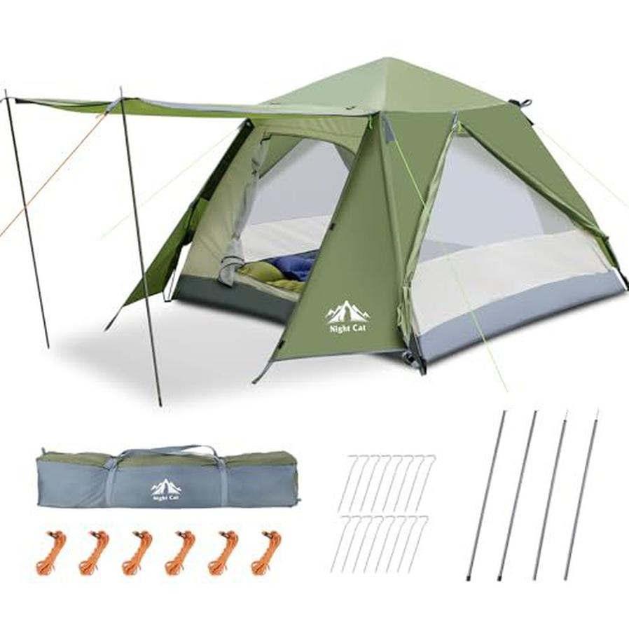 JMT-711818 Instant Waterproof Family Camping Tent for Small Groups