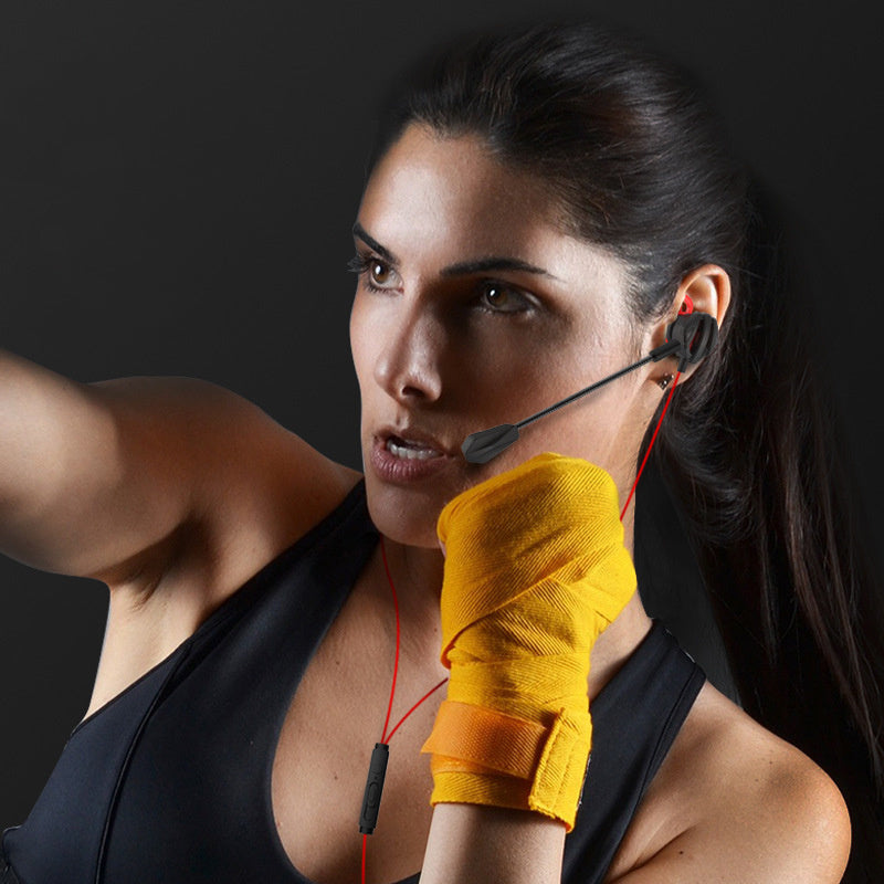 JMT-712074 In-Ear Gaming Headset with Microphone and 3.5mm Plug - Ideal for Mobile, Music, and Gaming