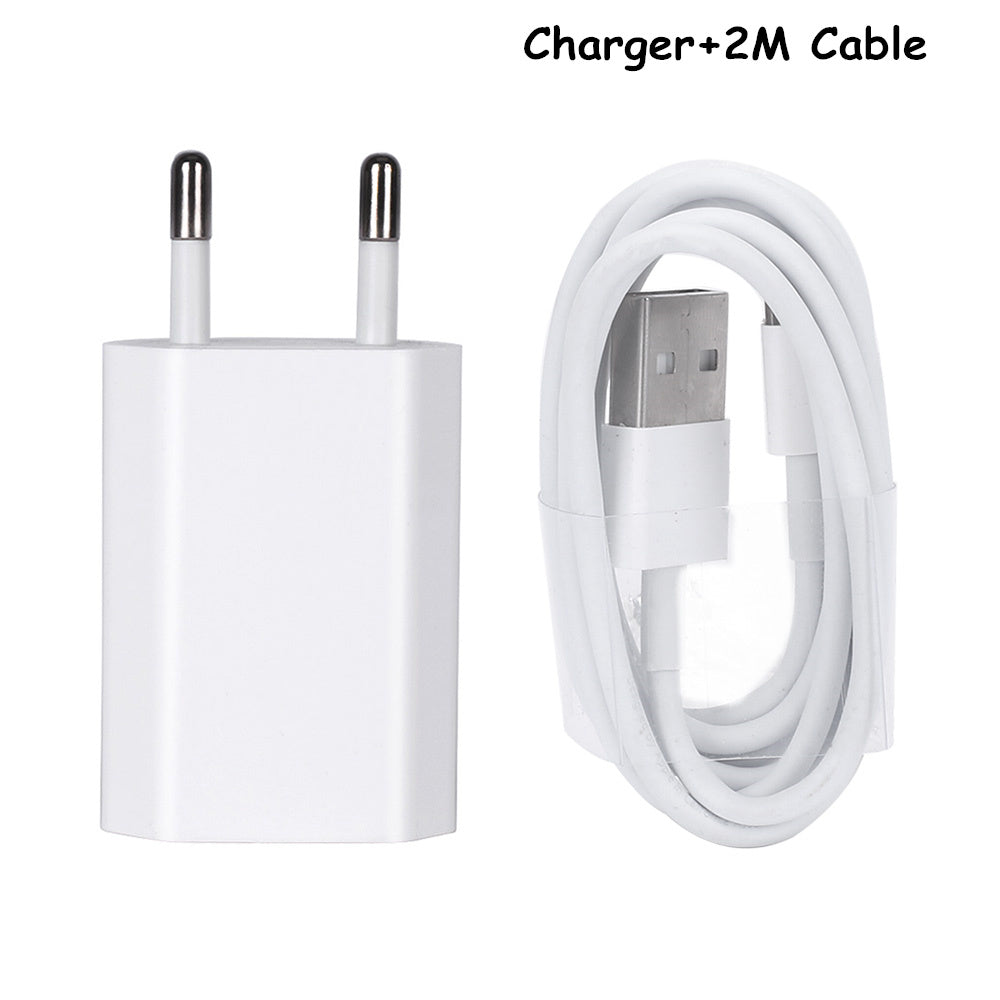JMT-712778 5V 2A USB Travel Charger Compatible with iPhone 5 5s 6 6s X and iPad Models