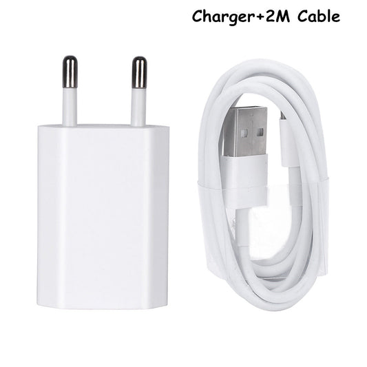 JMT-712778 5V 2A USB Travel Charger Compatible with iPhone 5 5s 6 6s X and iPad Models