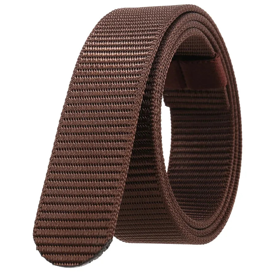 JMT-712842 Nylon Braided Belt Strip - Model LY34-3713, Buckle-Free Design, Adjustable and Durable Fashion Accessory
