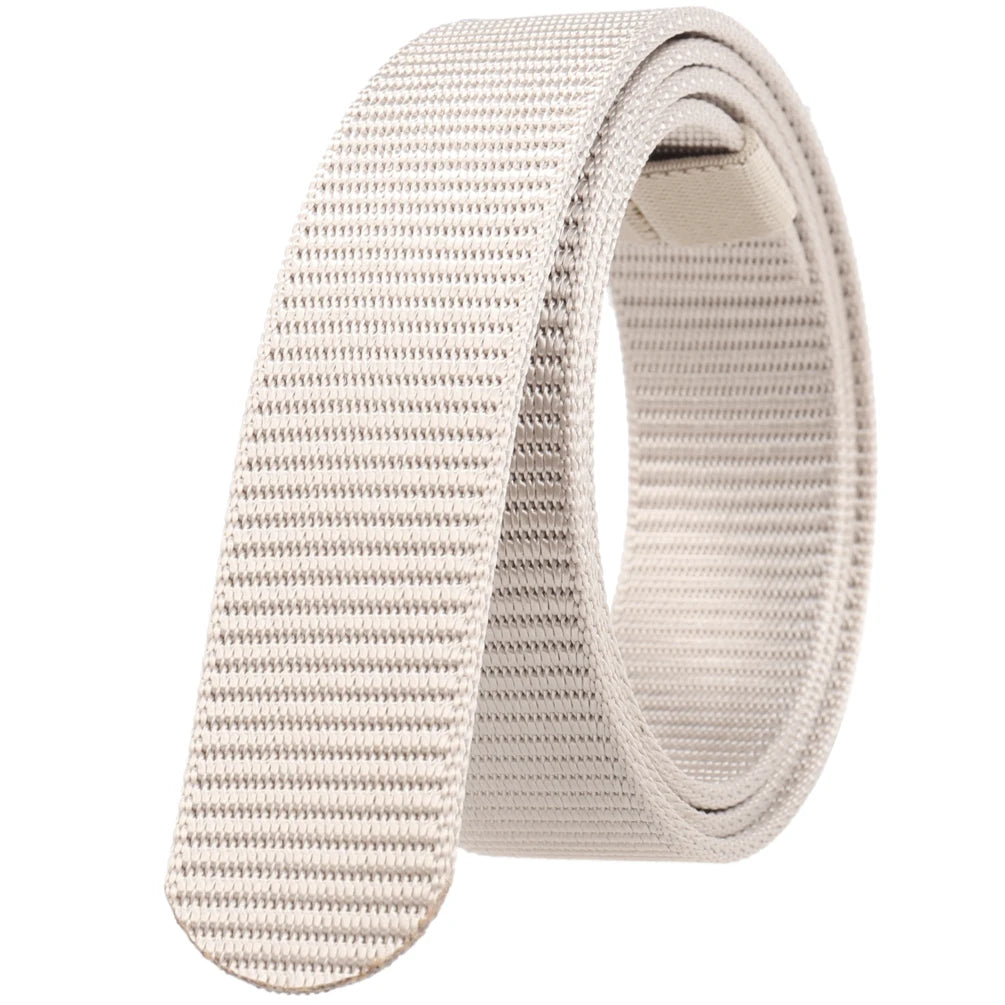 JMT-712842 Nylon Braided Belt Strip - Model LY34-3713, Buckle-Free Design, Adjustable and Durable Fashion Accessory