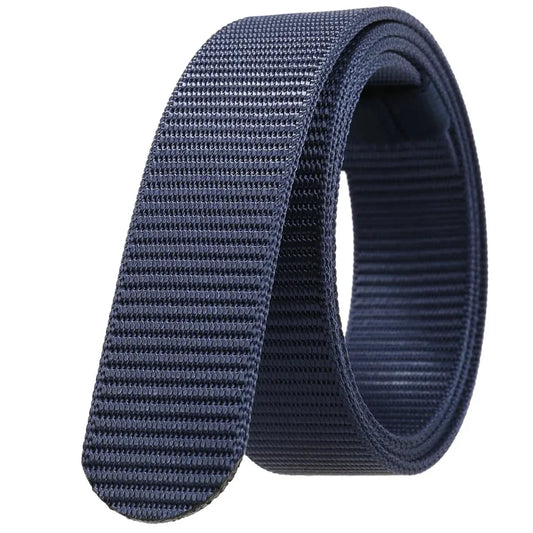 JMT-712842 Nylon Braided Belt Strip - Model LY34-3713, Buckle-Free Design, Adjustable and Durable Fashion Accessory