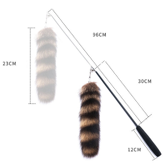 JMT-712906 Interactive Cat Toy Wand with Elastic String for Engaging Playtime