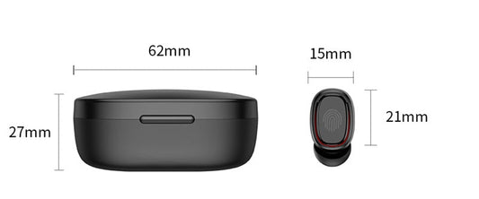 JMT-712906 True Wireless In-Ear Bluetooth Headphones for Sports and Running with Call Function