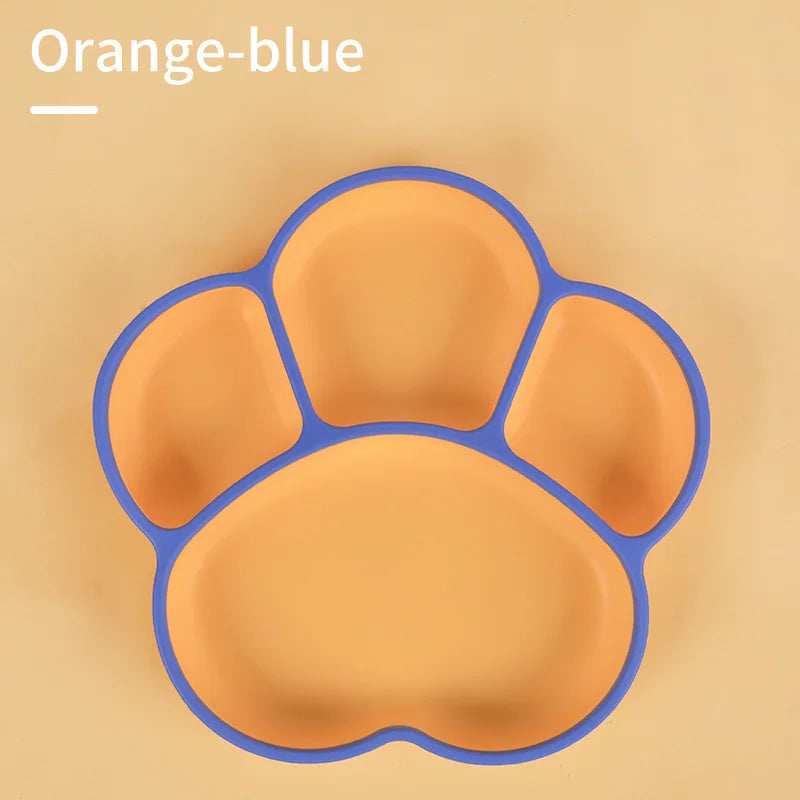 JMT-713034 Silicone Feeding Set for Children - Durable and Safe Tableware for Baby Meals