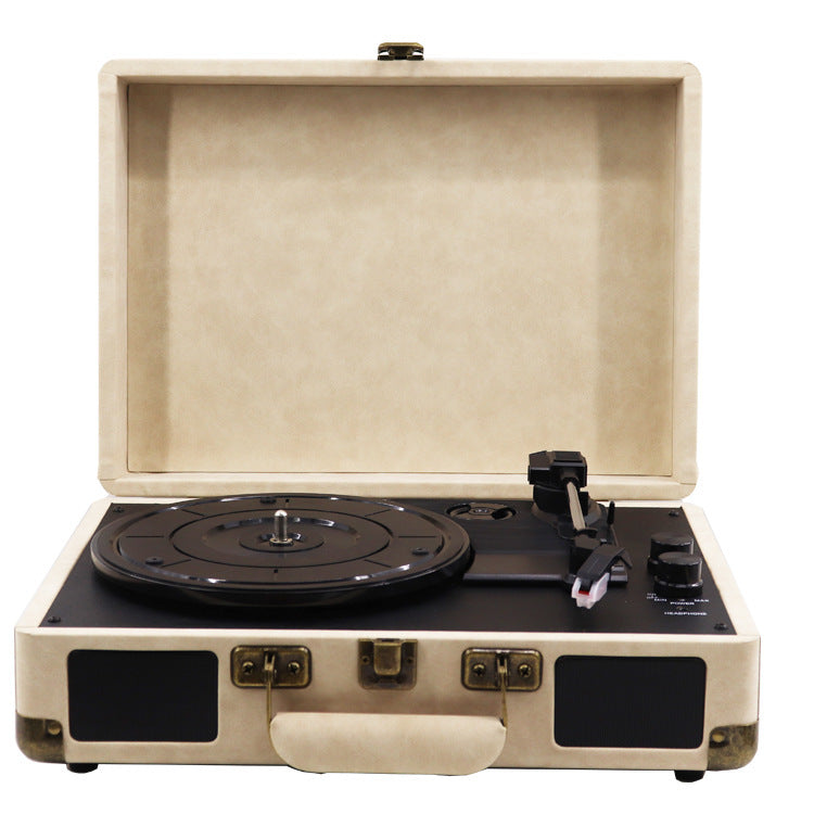 JMT-713098 Vinyl Record Player with Manual and Adapter for Home Use - Compact Design 350*255*130MM