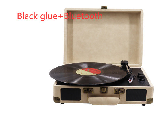 JMT-713098 Vinyl Record Player with Manual and Adapter for Home Use - Compact Design 350*255*130MM