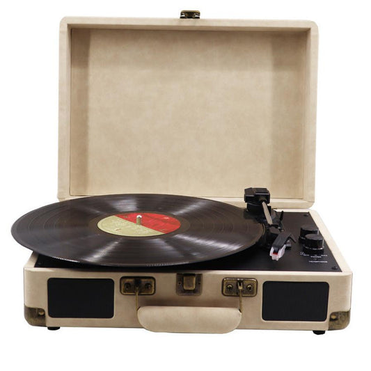 JMT-713098 Vinyl Record Player with Manual and Adapter for Home Use - Compact Design 350*255*130MM