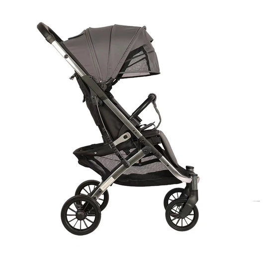 JMT-713226 Foldable Baby Stroller for Newborns to 36 Months with Five-Point Safety Harness and Footmuff