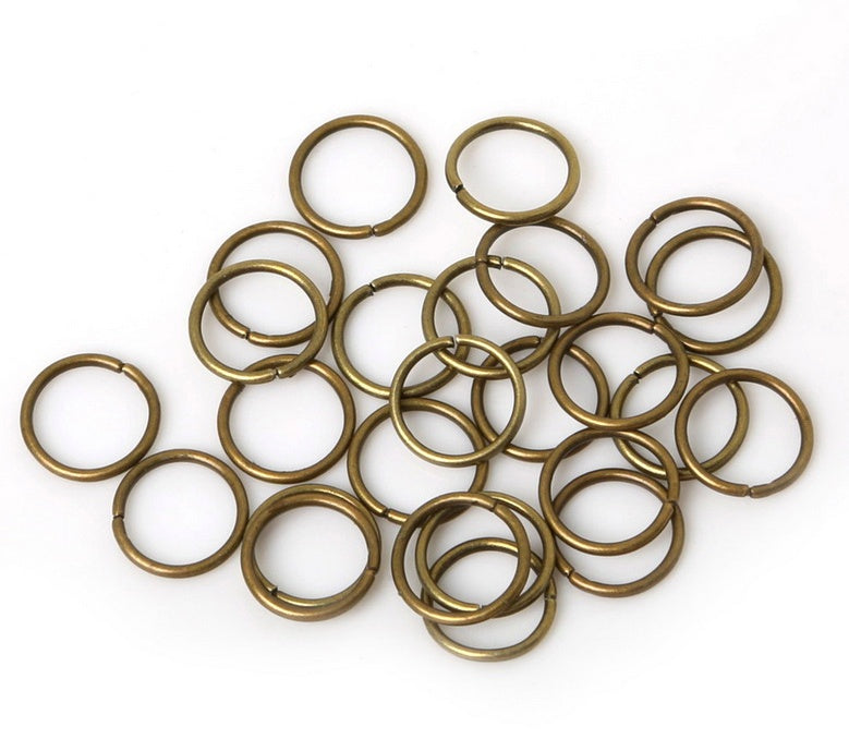 JMT-713610 200-Piece Alloy Hair Ring for Dreadlocks and Braids - 8mm & 10mm in Various Finishes