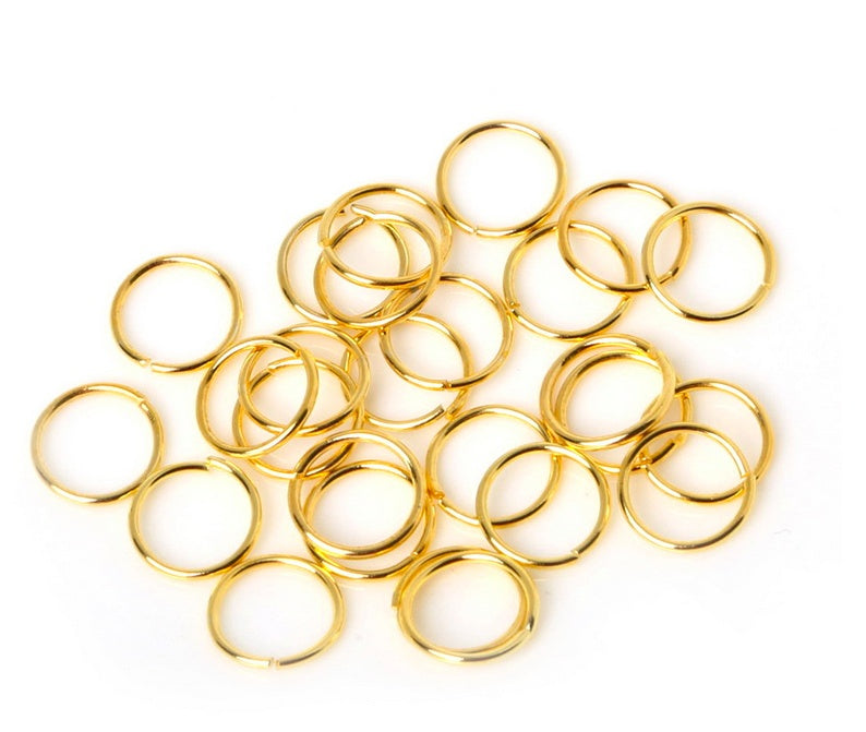 JMT-713610 200-Piece Alloy Hair Ring for Dreadlocks and Braids - 8mm & 10mm in Various Finishes