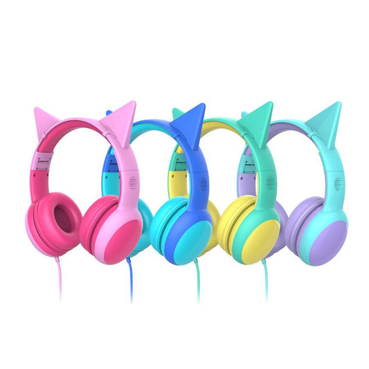 JMT-714058 Children's Wired Headset for Comfortable Listening Without Microphone