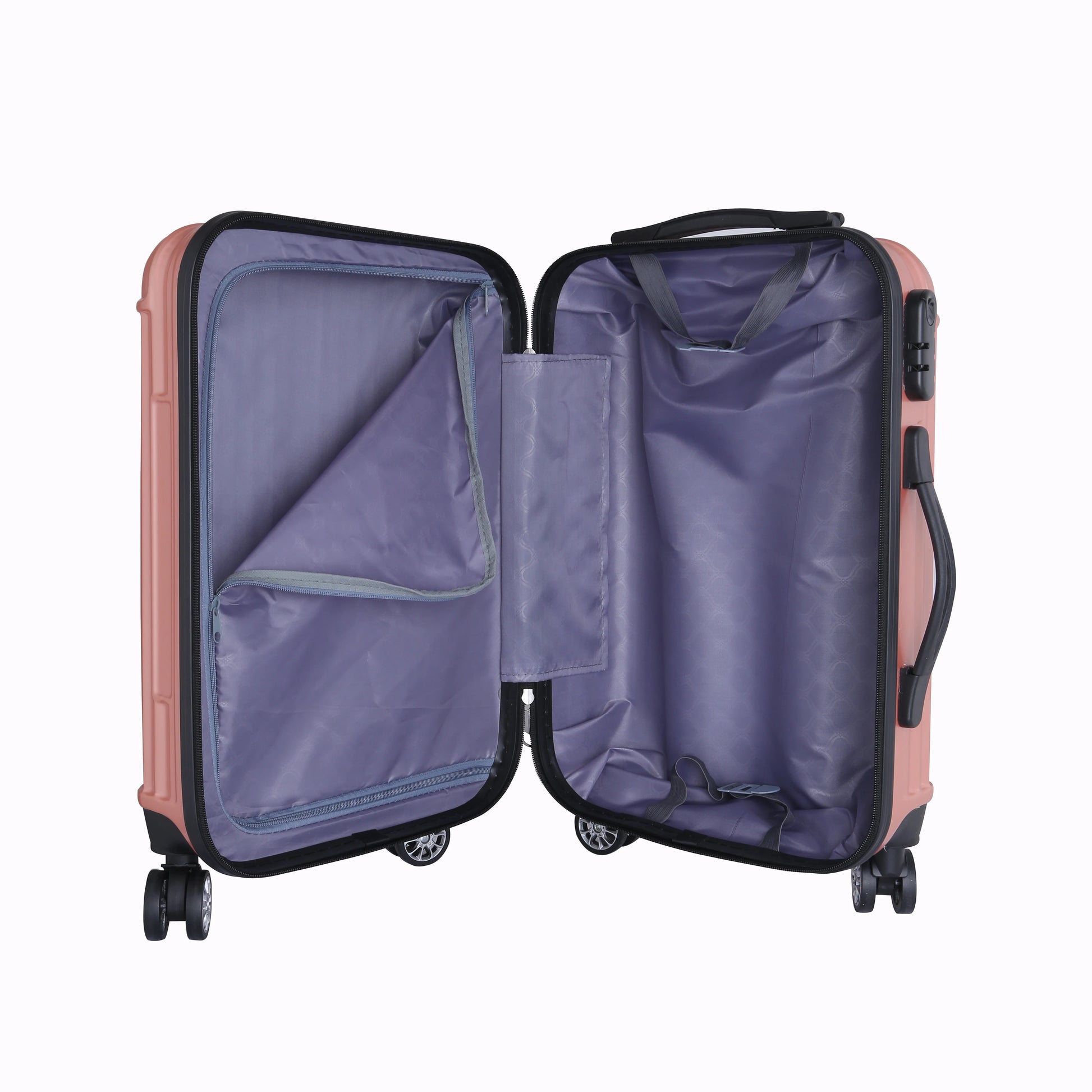 JMT-714122 Durable 20/24/28 Inch Hard Shell ABS+PC Travel Luggage Suitcase Set - Lightweight & Stylish Design