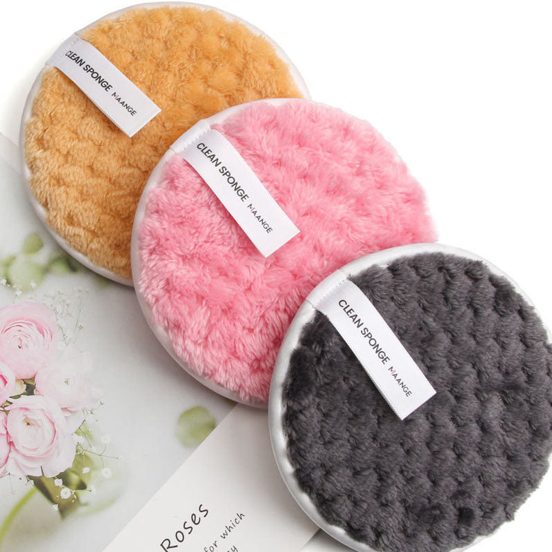 JMT-714506 Pineapple-Shaped Double-Sided Cleansing Cotton Pads - Soft PVA Material, 11.8cm, Multiple Colors