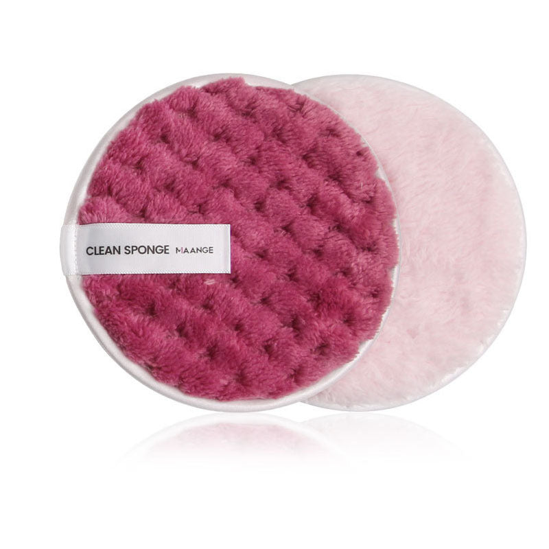 JMT-714506 Pineapple-Shaped Double-Sided Cleansing Cotton Pads - Soft PVA Material, 11.8cm, Multiple Colors