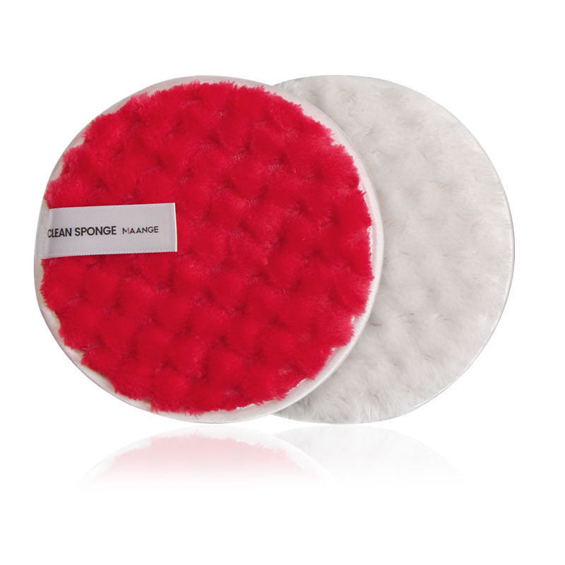 JMT-714506 Pineapple-Shaped Double-Sided Cleansing Cotton Pads - Soft PVA Material, 11.8cm, Multiple Colors