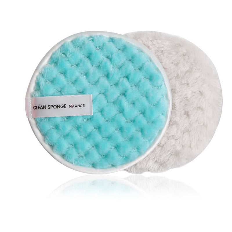 JMT-714506 Pineapple-Shaped Double-Sided Cleansing Cotton Pads - Soft PVA Material, 11.8cm, Multiple Colors