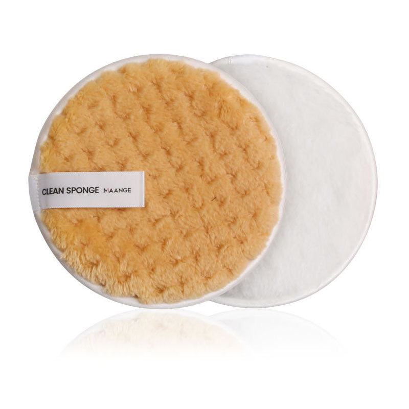 JMT-714506 Pineapple-Shaped Double-Sided Cleansing Cotton Pads - Soft PVA Material, 11.8cm, Multiple Colors