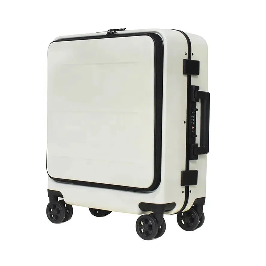 JMT-714954 16-Inch Cabin Trolley Case with Laptop Pocket for Travel and Business Use