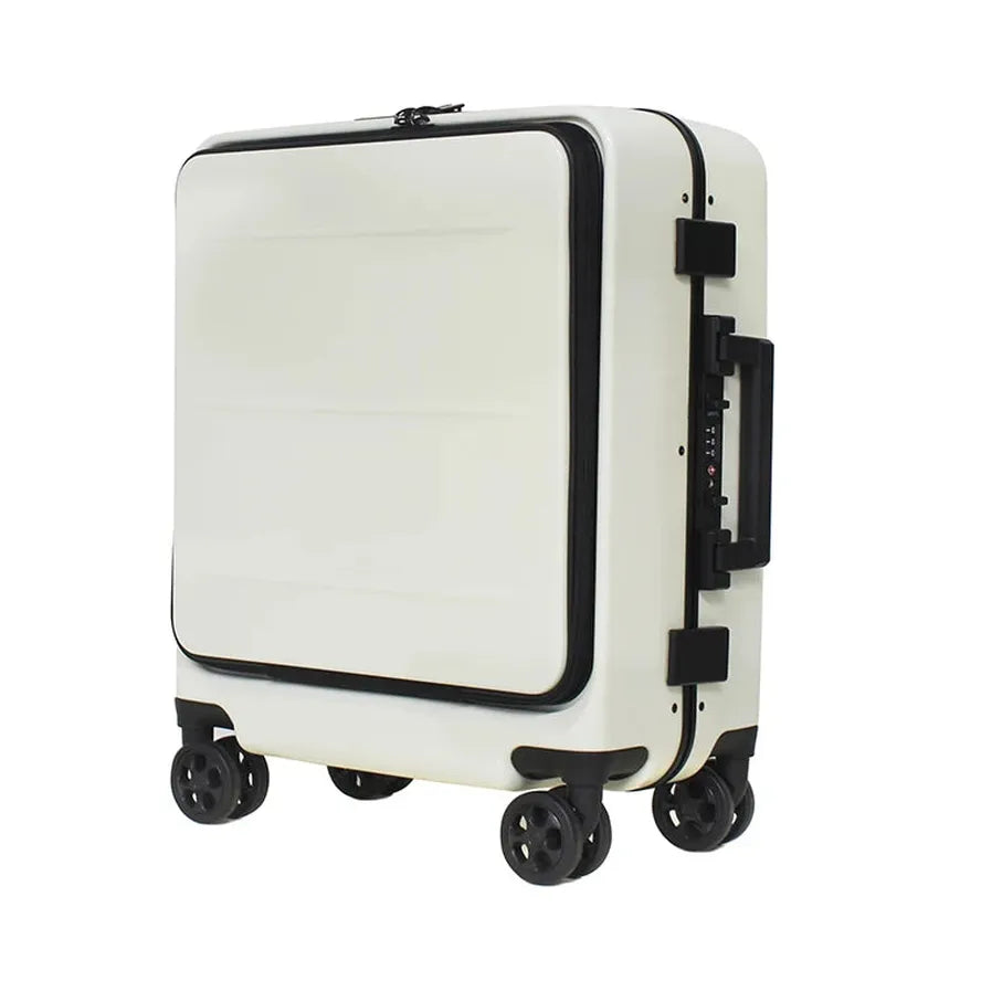 JMT-714954 16-Inch Cabin Trolley Case with Laptop Pocket for Travel and Business Use