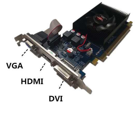 JMT-715018 AMD H7450 2GB DDR3 PCI Express Graphics Card with DVI, VGA, HDMI Output