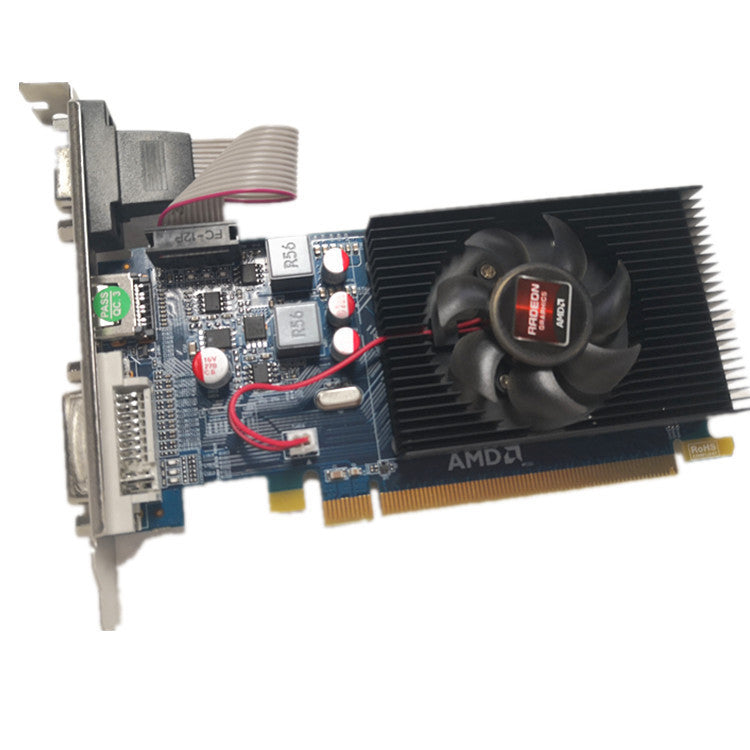 JMT-715018 AMD H7450 2GB DDR3 PCI Express Graphics Card with DVI, VGA, HDMI Output