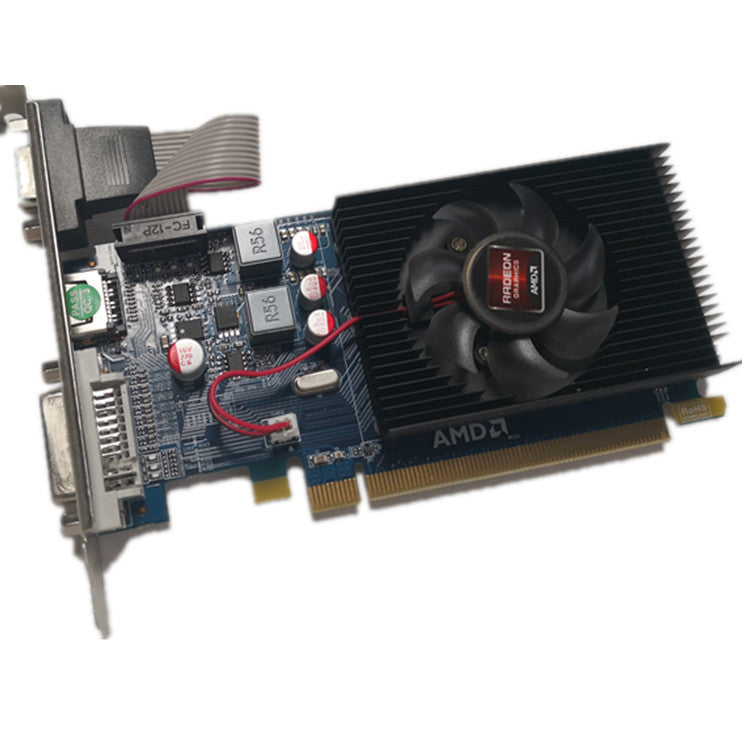JMT-715018 AMD H7450 2GB DDR3 PCI Express Graphics Card with DVI, VGA, HDMI Output
