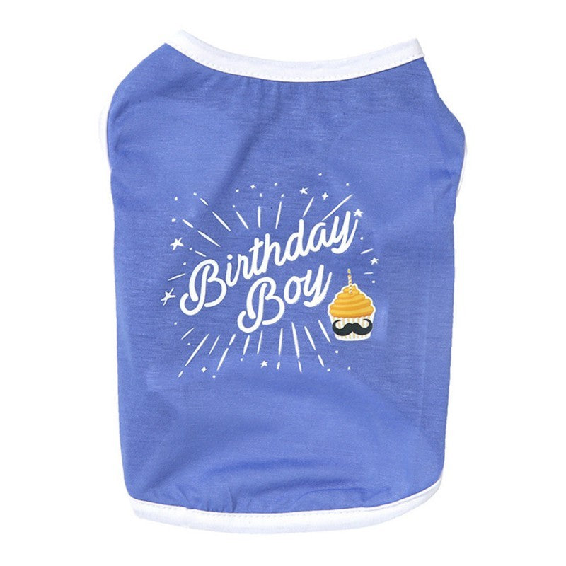 JMT-715018 Thin Cotton Teddy Pet Pullover for Spring and Summer - Short Sleeve, Lightweight Design, Various Sizes Available
