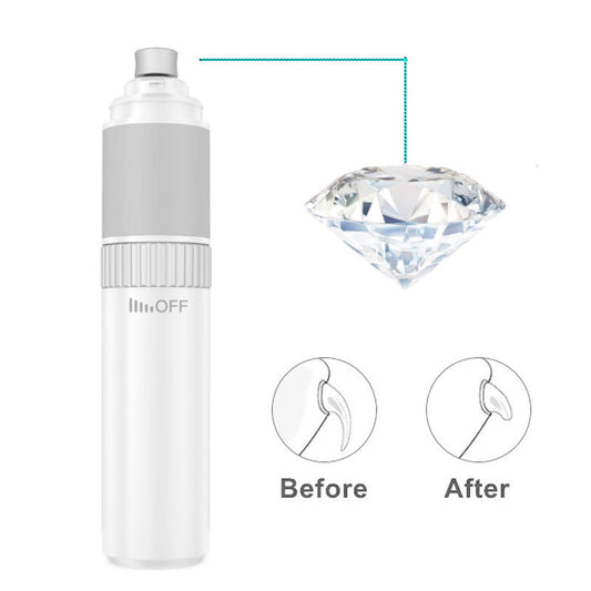 JMT-715466 USB Pet Nail Sharpener and Clipper - White ABS Material