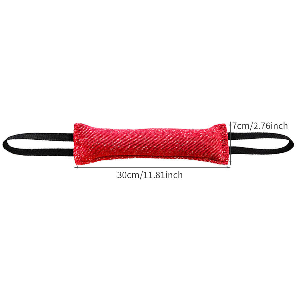 JMT-715530 Durable Dog Tug Chew Stick for Teeth Cleaning - Ideal Interactive Toy for Medium Breeds