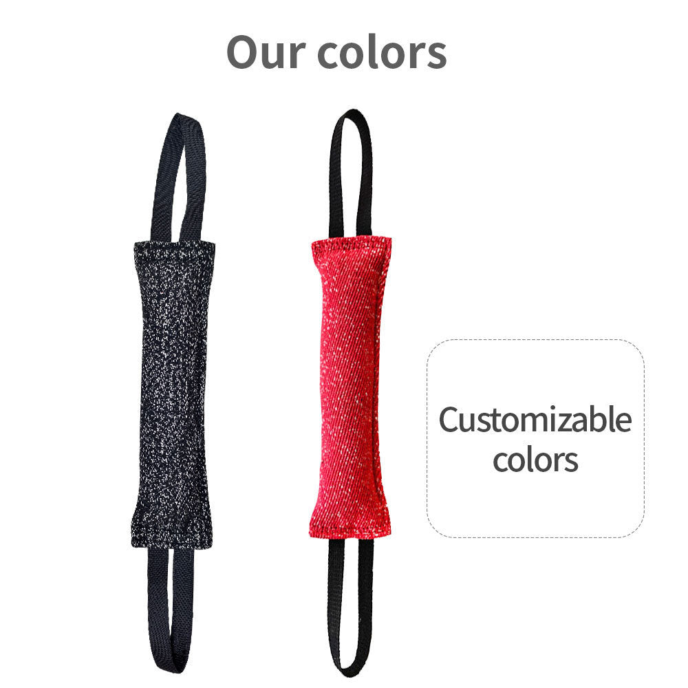 JMT-715530 Durable Dog Tug Chew Stick for Teeth Cleaning - Ideal Interactive Toy for Medium Breeds