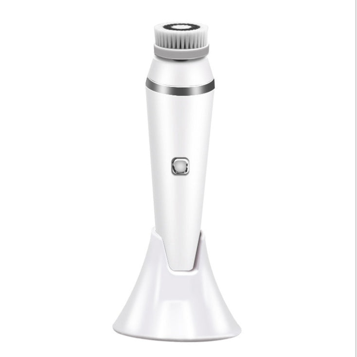 JMT-715786 Ultrasonic Electric Face Washing Brush with Pore Cleaner and Massage Functions - White, Green, Pink