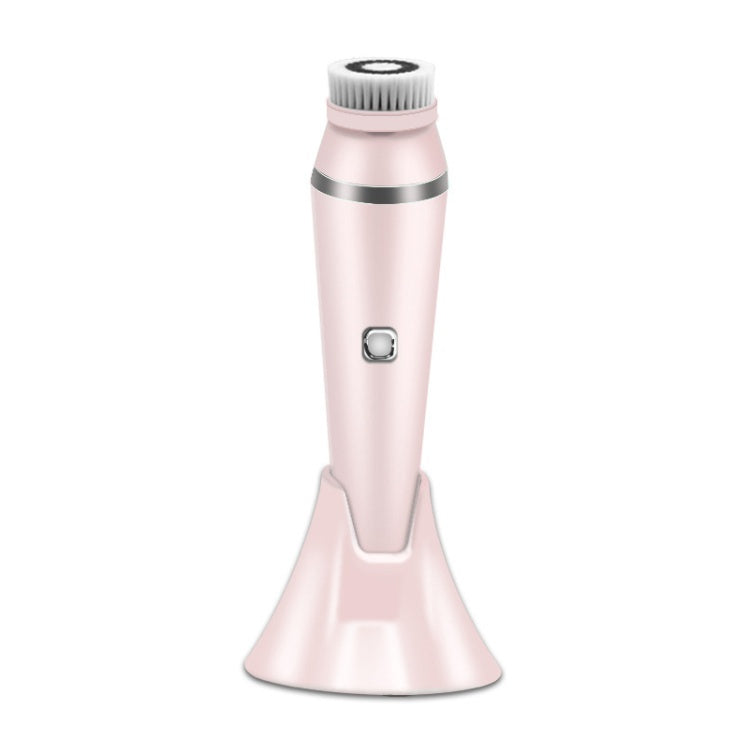 JMT-715786 Ultrasonic Electric Face Washing Brush with Pore Cleaner and Massage Functions - White, Green, Pink