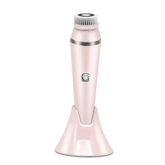 JMT-715786 Ultrasonic Electric Face Washing Brush with Pore Cleaner and Massage Functions - White, Green, Pink