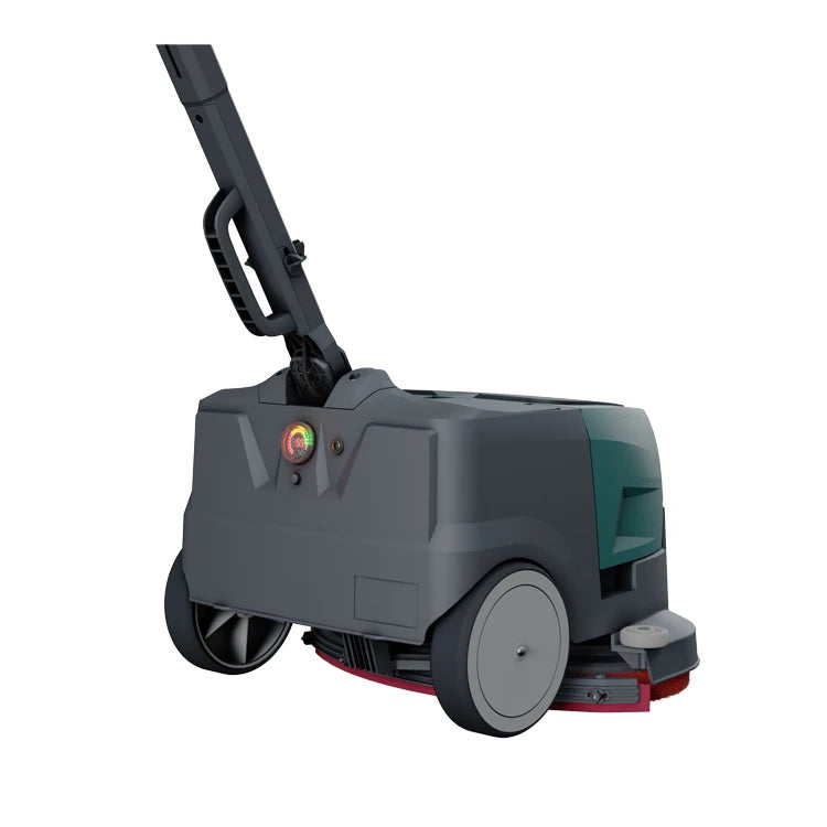 JMT-715850 Compact Hand Push Mini Walk Behind Floor Scrubber for Efficient Cleaning