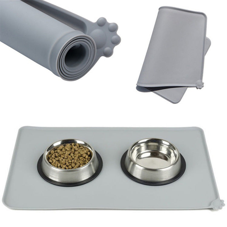 JMT-715850 Silicone Pet Placemat - Easy to Clean, Durable, Non-Toxic, Comfortable Touch, 47 x 30CM