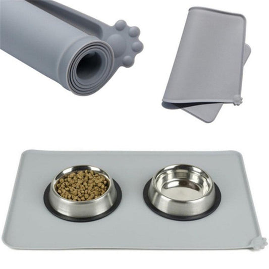 JMT-715850 Silicone Pet Placemat - Easy to Clean, Durable, Non-Toxic, Comfortable Touch, 47 x 30CM