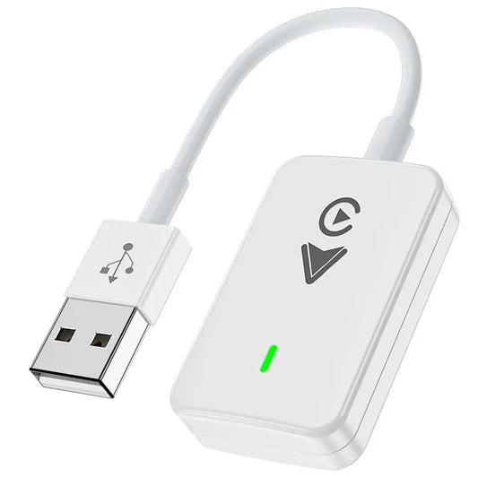 JMT-716042 Wireless Carplay Adapter for Apple Carplay and Android Auto - Converts Wired to Wireless Connection